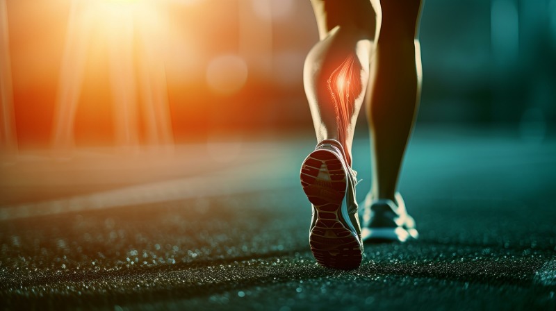 Hamstring Injury. Sports Athlete Hamstring Injury And Pain pain, sport, sport, hamstring, injury, athlete, injured, cramp, woman, AI Generative