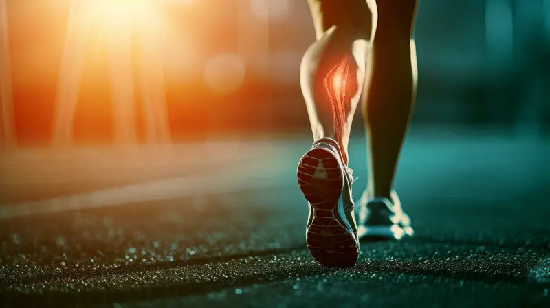 Hamstring Injury. Sports Athlete Hamstring Injury And Pain pain, sport, sport, hamstring, injury, athlete, injured, cramp, woman, AI Generative
